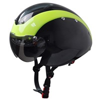 Custom welding helmet, bicycle helmet ce approved with goggle visor