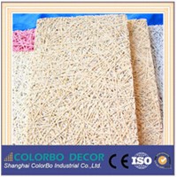 sound absorption wood wool acoustic panel