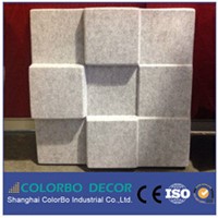 living room strong impact resistance 3D wall panel