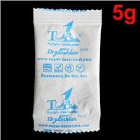 desiccant sachets,adsorption capacity over 300%;dri fast-5g, desiccant powder