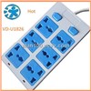 New Arrival Double Gang Electric Plug Socket, Electric Universal Socket Outlet
