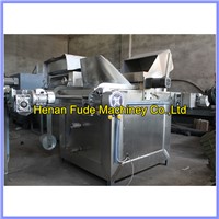 electric peanut broad beans frying machine, fryer with oil filter, nuts oil roaster