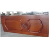 wooden entry doors with glass