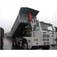 SINOTRUCK HOWO 70TON 371HP EuroII  MINING DUMP TRUCK Container Thickness bottom 8mm Side 6mm