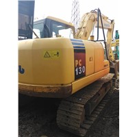 Komatsu used 13T crawler mini excavator PC130-7