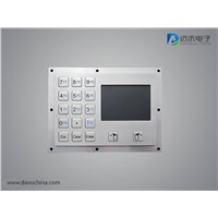 Stainless Steel Touchpad with Keys D-8405