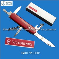9 in 1 High quality Army Pocket Knife , ABS handle in red (EMK07PL0001)