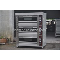 3 decks 9 trays elctric baking oven BY-9D