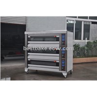 3 Layers 9 Trays Microcomputer Bakery Gas Heavy Duty Oven/Italian Bakery/Deck Oven BY-9B
