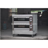 New style Luxury electric baking oven 2 deck 4 trays BY-4D