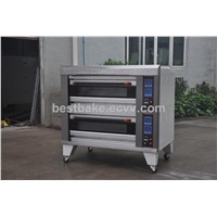 2 layer 4 trays gas bread baking ovens BY-4B