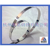 cold rolled high quality 202 stainless steel strip round edge
