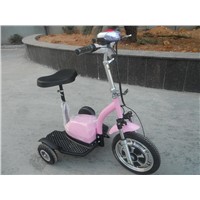 Electric Tricycle Scooter with 800W Motor, 48V/20ah Lithium Battery.