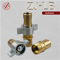 ZJ-LB brass winged truck and trailer coupler interchange hydraulic quick coupler