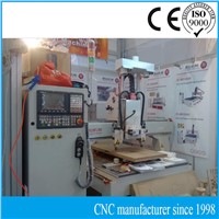 simple auto tool changer 4 axis door making cnc router