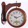 quartz wall clock with  double side