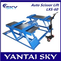 LXS-60 Car hoist/hydraulic auto scissor lift