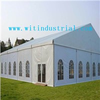 Large attractive aluminum canvas permanent tent