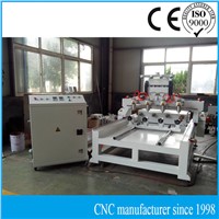 3D 4 axis rotary cnc wood carving machine