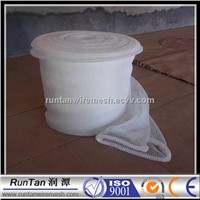 teflon ultrasonic sieve/ptfe knitted wire mesh for filters
