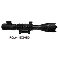 Gun Accessories 4-16X50 Hunting Riflescope with Rail (RQL/4-16X50EG)