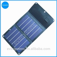 6W amorphous folding and flexible solar mobile phone charger
