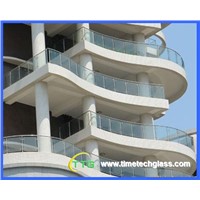 Tempered laminated glass for balustrades/ railing