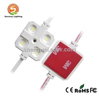 White surface injection module DC12V 4 LEDs SMD 5630 RA>80 IP67 waterproof led modules