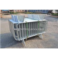Hot Dipped Galvanized,Powder Coated Temporary Crowd Queue Barrier