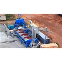 mobile asphalt mixing plant