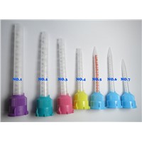 Dental silicone rubber mixing conveyor head dental impression material