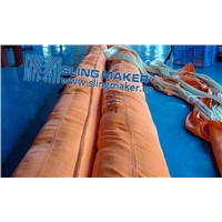 High quality WLL200ton 200000kg heavy duty round sling 6:1 7:1 8:1