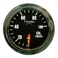 Utrema Auto Oil Pressure Gauge Illuminated 52mm