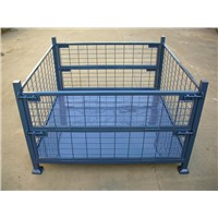 storage cage/wire mesh container/widely used in warehouse, supermarket, etc