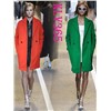 Women Fashion Clothing Designer Long Wool Winter Coat