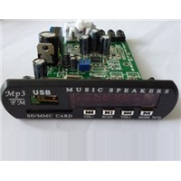 digital 20W stereo amp module with MP3 player-amplifier modules
