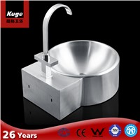 stainless steel wall hung wash basin