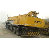 Used condition kato NK500E truck crane second hand kato 50t mobile crane with hydrulic engine