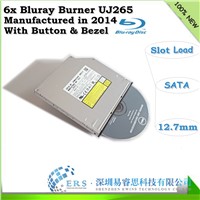 Brand New 12.7mm Slot loading SATA Bluray DVD Burner Drive UJ265