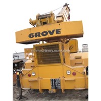 Used America Made Grove RT750 50T rough terrain crane high quality crane 50t grove