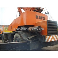 used kato kr500 50t rough crane