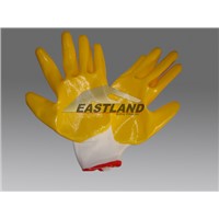Nylon Nitrile Coated Labor Safety  Gloves