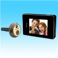 High Quality home alarm system night vision 2.8'' door peephole with monitor video phone
