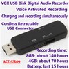 4GB/8GB USB Disk Digital Audio Recorder Voice Activated Retractable USB digital dictaphone
