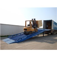 10m length mobile hydraulic yard ramp dock leveller for sale price