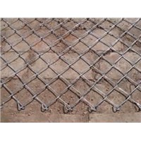 Galvanized chain link wire mesh