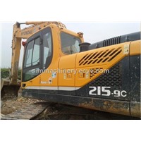 Used korean Excavator 215LC-9 original hyundai 215LC-9 model