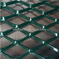 PVC coated expanded Metal/Powder Coated Expanded Metal Mesh /Aluminum expanded mesh sheet