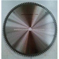 TCT saw blade for cutting aluminium and plastic