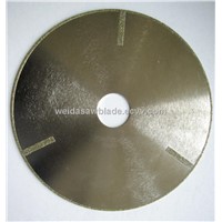 electro-plated diamond saw blade